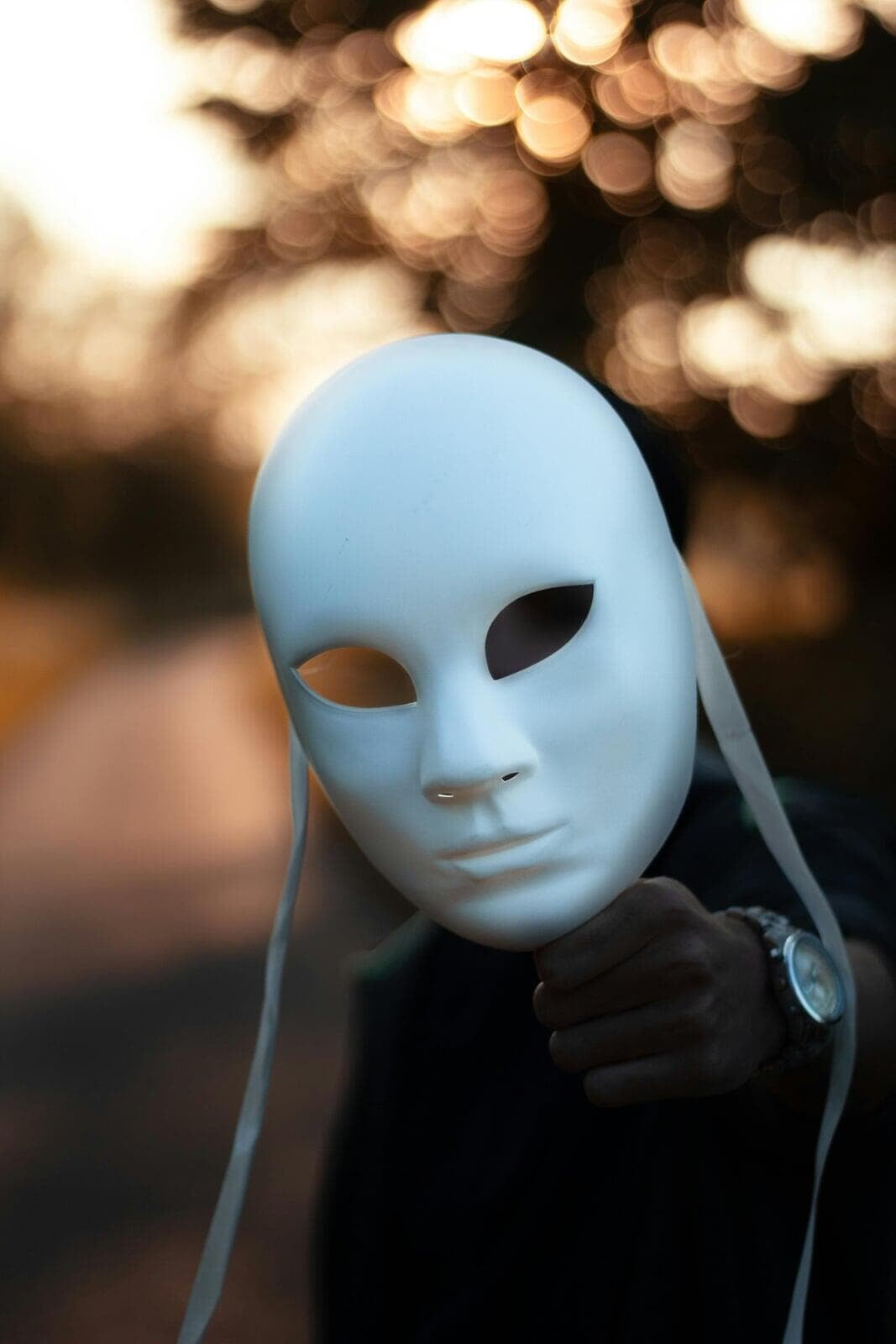 coping is like hiding behind a mask